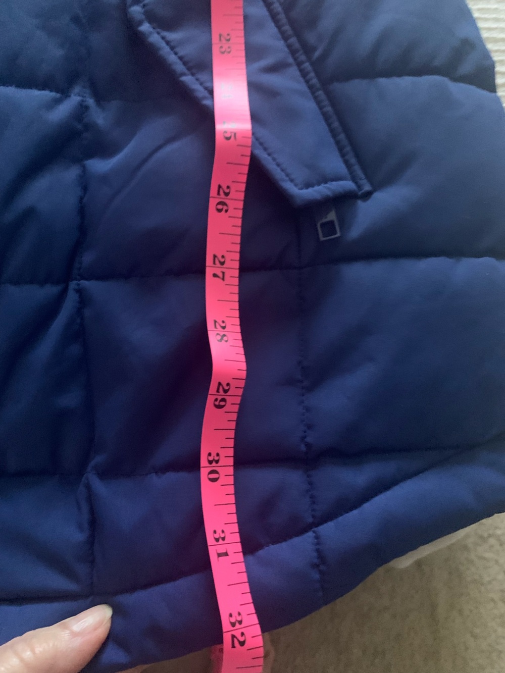 2117 of Sweden Snow Parka/Jacket Hood Blue w/Red Gingham Winter Women Size M/L - Picture 14 of 16